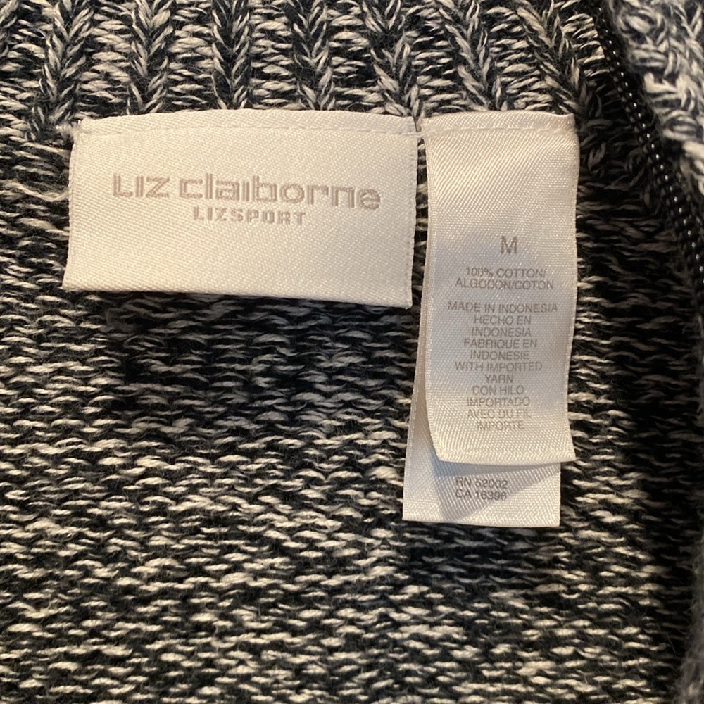 Liz Claiborne Cardigan Sweater M - Picture 2 of 6
